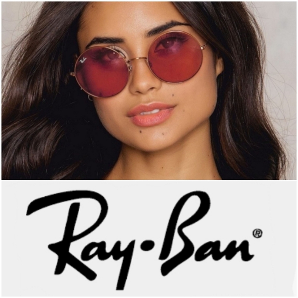 Ray-Ban RB3592 Ja-Jo Dark Red (pink) Classic Round Ladies Sunglasses  